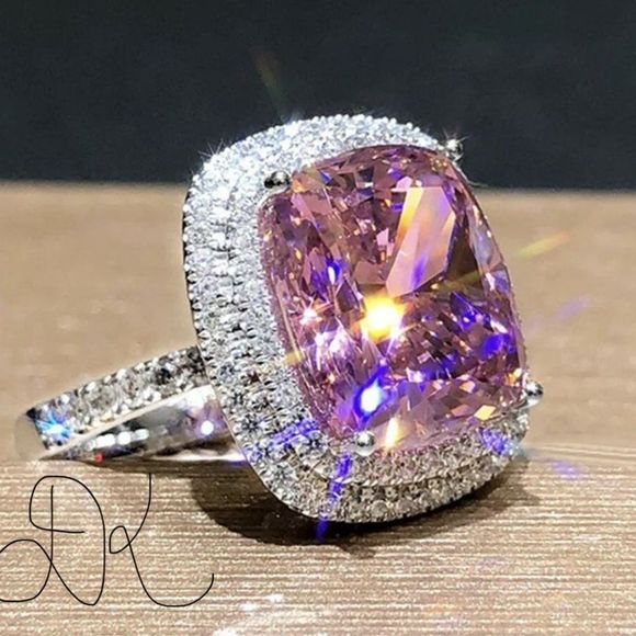 LIVE SHOW  BRIDAL WEDDING RING - Picture 5 of 6